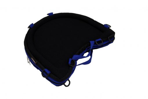 Trabasack Curve Connect bag and tray with blue trim