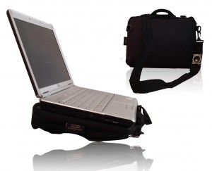 Trabasack Mini with laptop