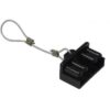 Photograph of a black Anderson Connector cover cap