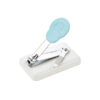 Image is a photograph of the easi-grip nail clippers on a white background