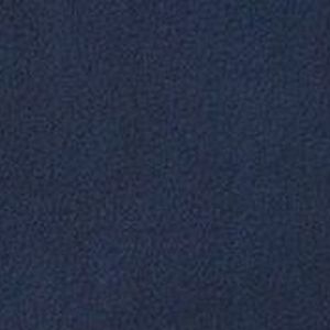 Image is a close-up photo of a swatch of navy blue fleece fabric used for the Seenin fleece total wheelchair cover