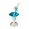 Image is a photograph of the BraBuddy stood upright on white background