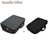 Image is a composite of two photographs, of the Trabasack Max and Trabasack Mini. Text reads "Bundle offer - Trabasack Max and Trabasack Mini"